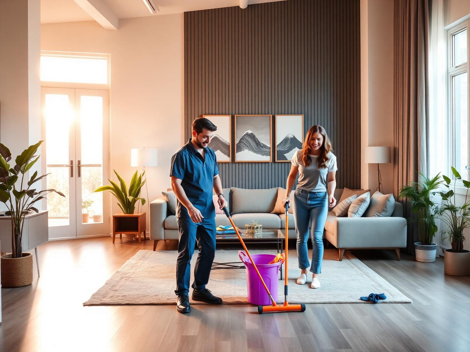 cleaning site